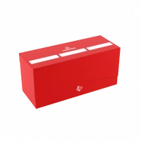 1. Gamegenic: Triple Deck Holder 300+ XL - Potrójne Pudełko na Karty - Red